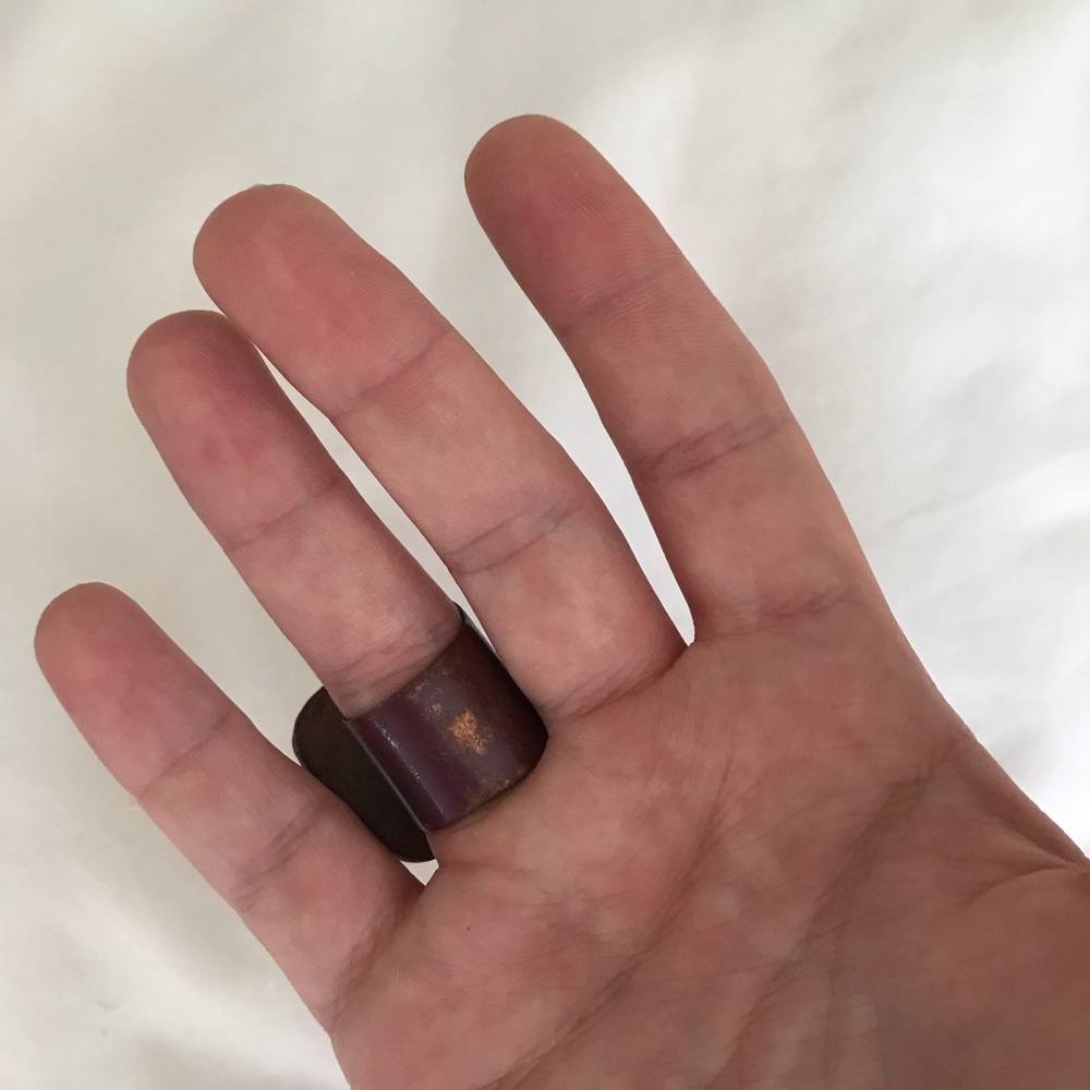 Modern Metal Ring - Picture 3 of 3